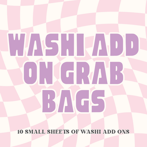 Grab Bags - Washi Add Ons