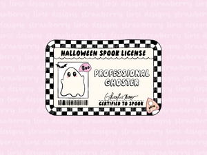 Professional Ghoster Die Cut Sticker