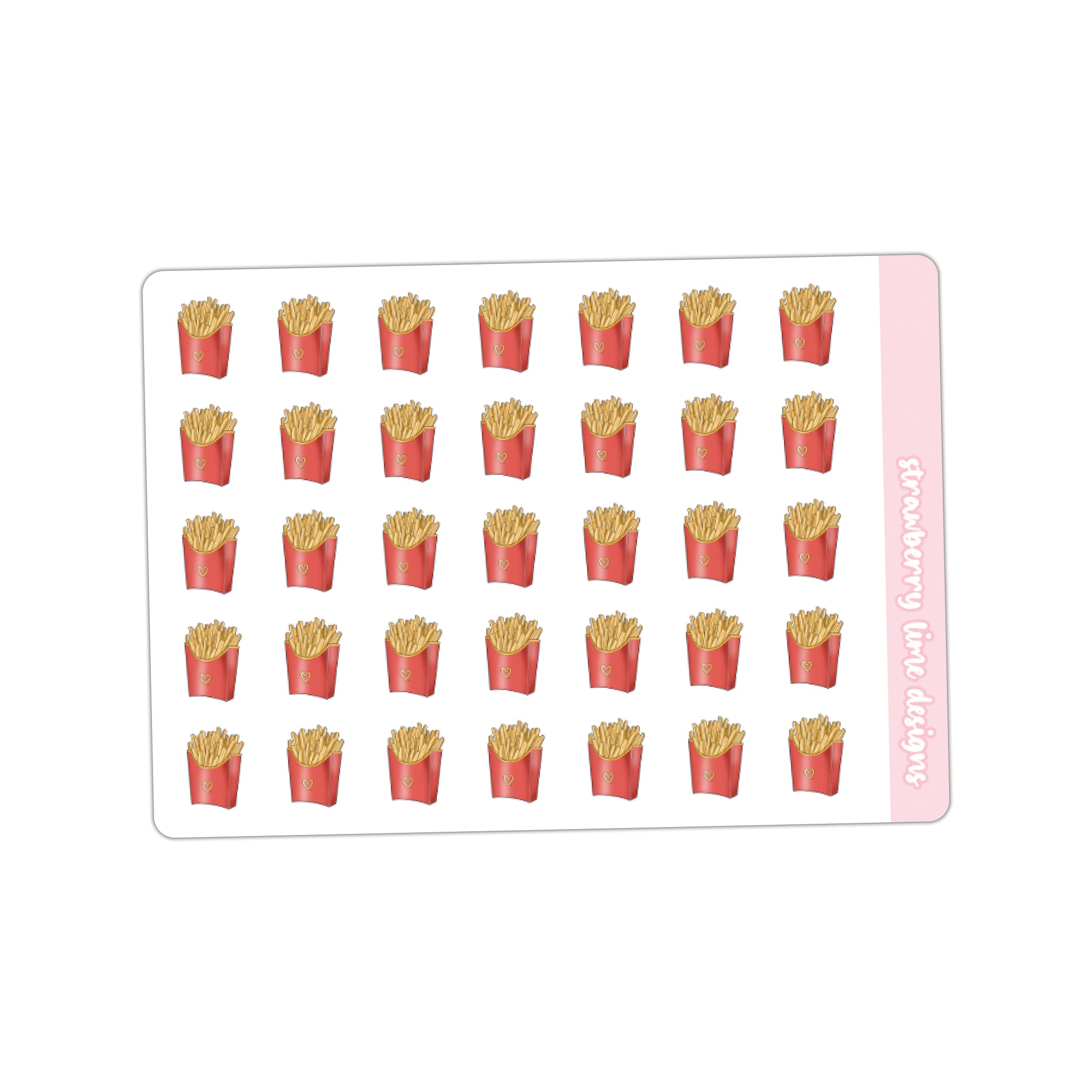 Icon Stickers - Fries