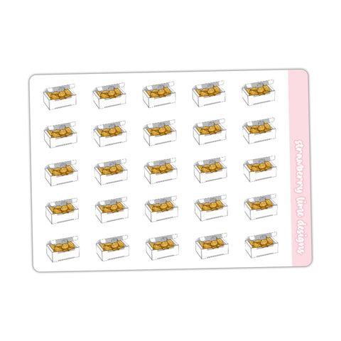 Icon Stickers - Chicken Nuggets
