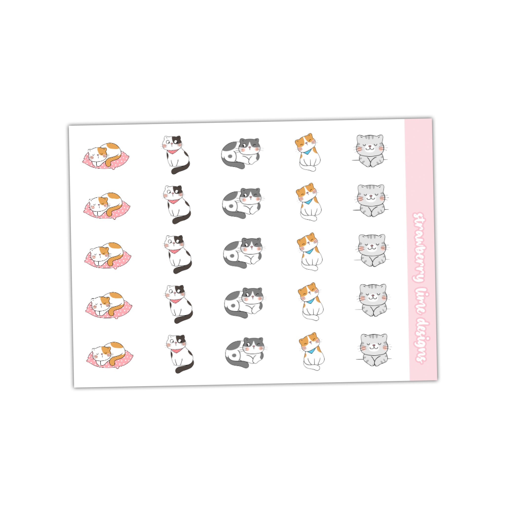 Icon Stickers - Cute Cats